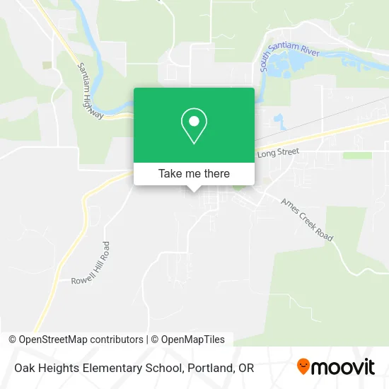Mapa de Oak Heights Elementary School