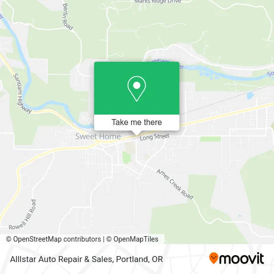 Mapa de Alllstar Auto Repair & Sales