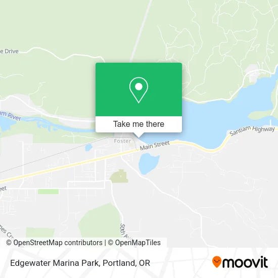 Mapa de Edgewater Marina Park