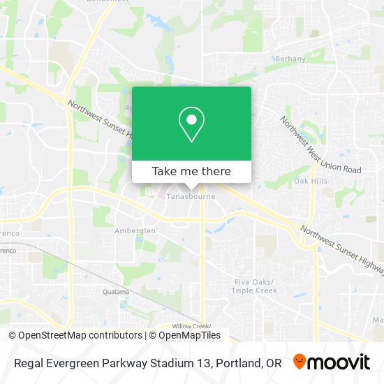 Regal Evergreen Parkway Stadium 13 map