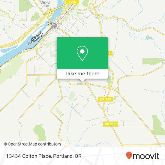 13434 Colton Place map