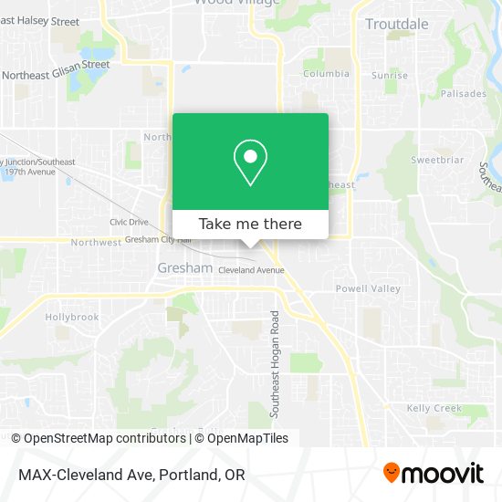 MAX-Cleveland Ave map