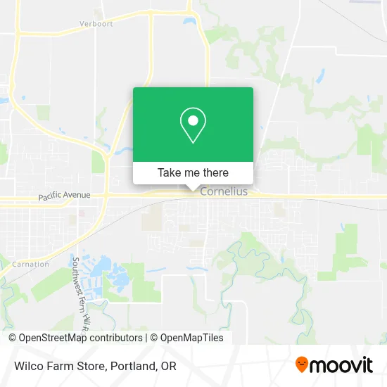Wilco Farm Store map