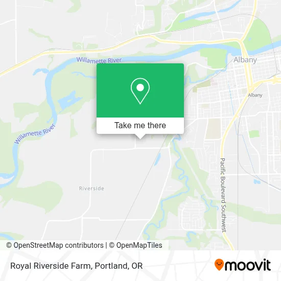 Royal Riverside Farm map