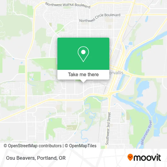 Osu Beavers map