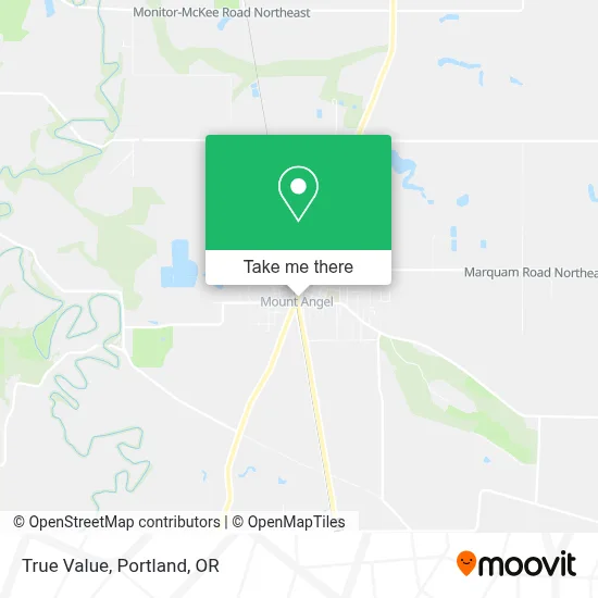 True Value map