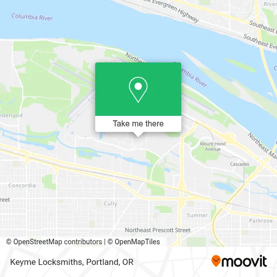 Keyme Locksmiths map