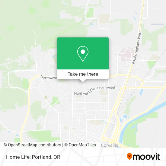 Home Life map