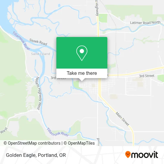 Golden Eagle map