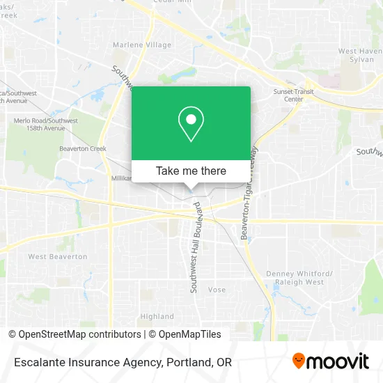 Escalante Insurance Agency map