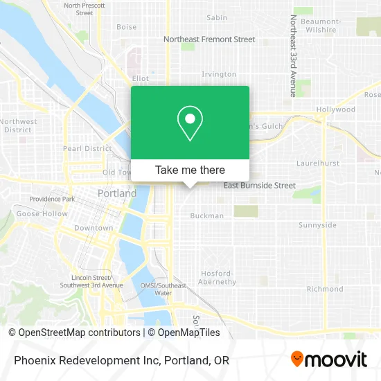 Phoenix Redevelopment Inc map