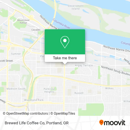 Brewed Life Coffee Co map