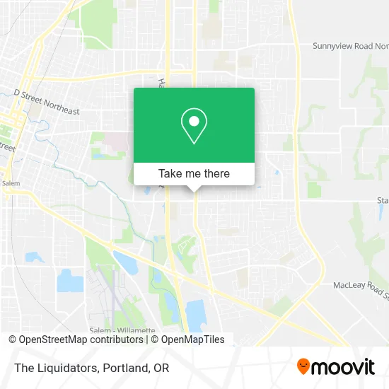 The Liquidators map