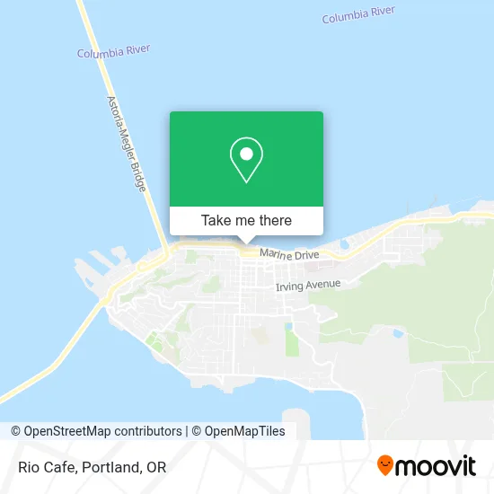 Rio Cafe map
