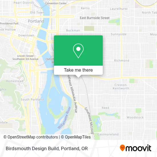 Birdsmouth Design Build map