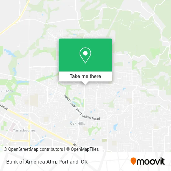 Bank of America Atm map