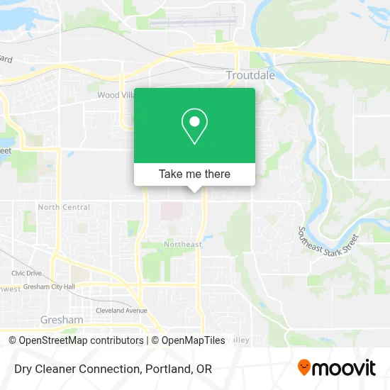 Dry Cleaner Connection map