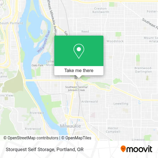 Storquest Self Storage map