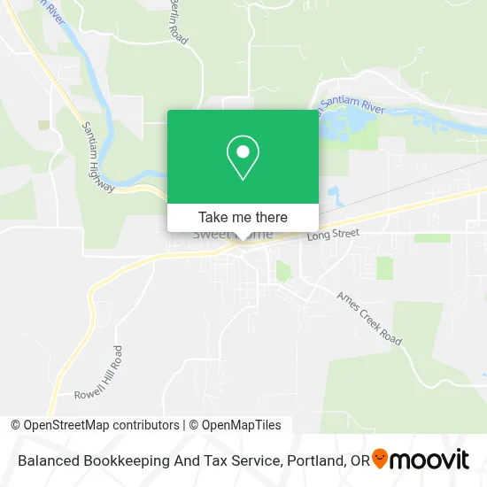 Balanced Bookkeeping And Tax Service map