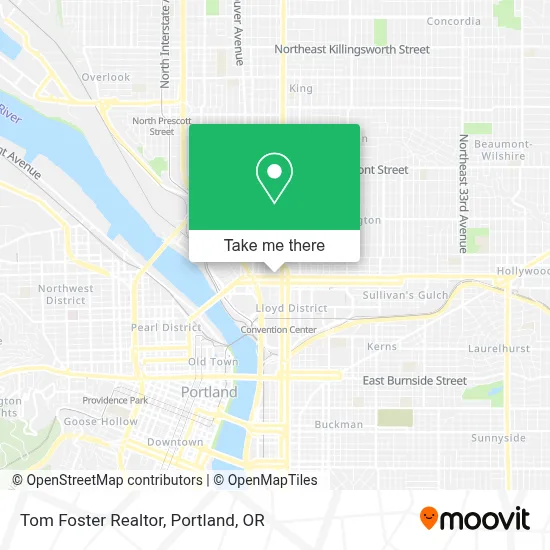 Tom Foster Realtor map