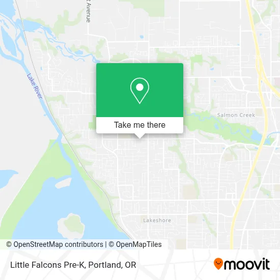 Little Falcons Pre-K map