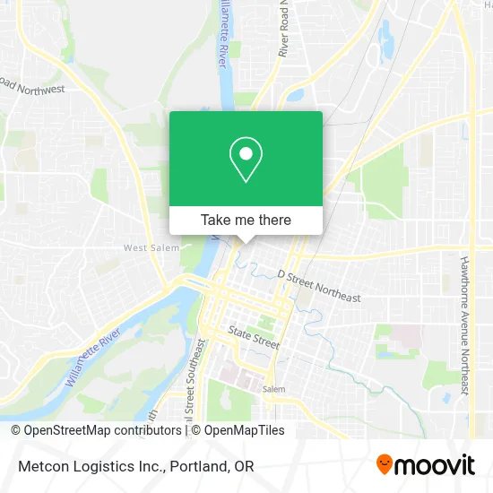 Metcon Logistics Inc. map