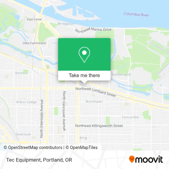 Tec Equipment map