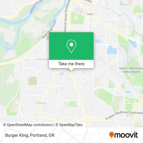 Burger King map