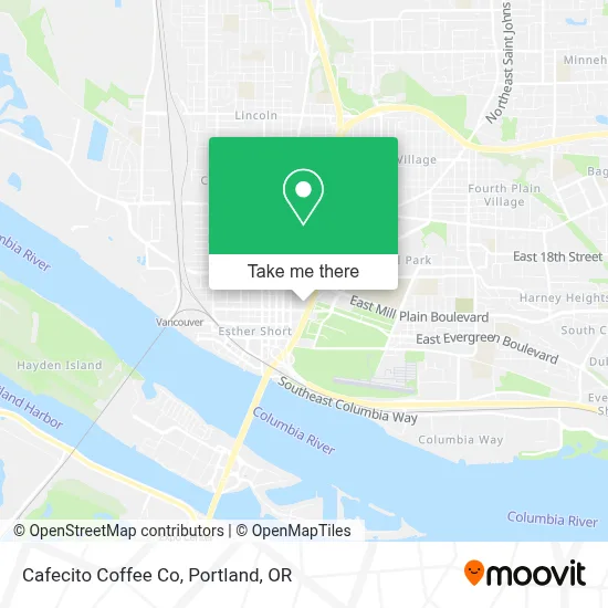 Cafecito Coffee Co map