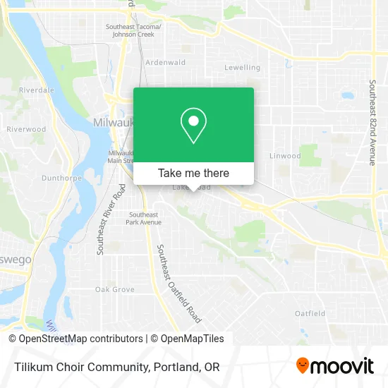 Tilikum Choir Community map