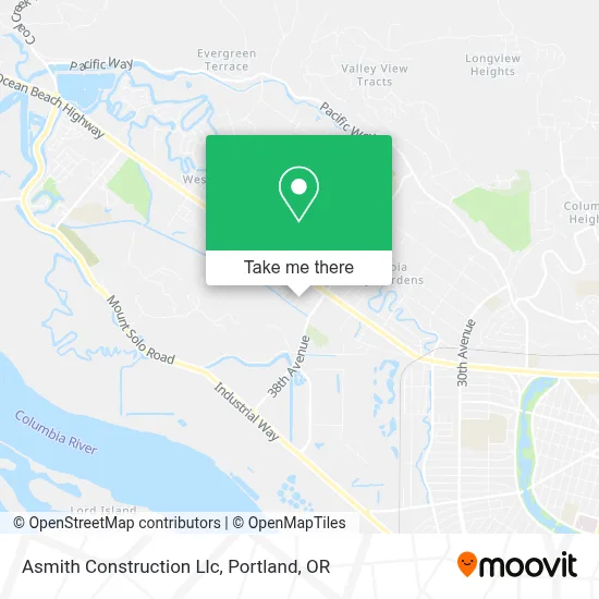 Asmith Construction Llc map