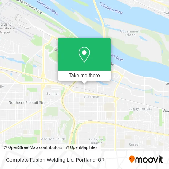 Complete Fusion Welding Llc map