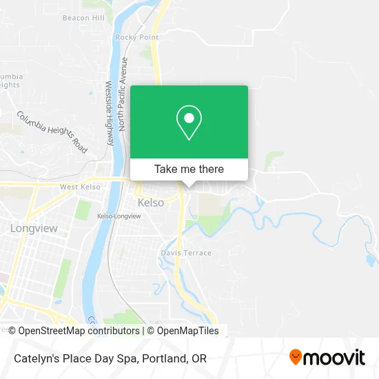 Catelyn's Place Day Spa map