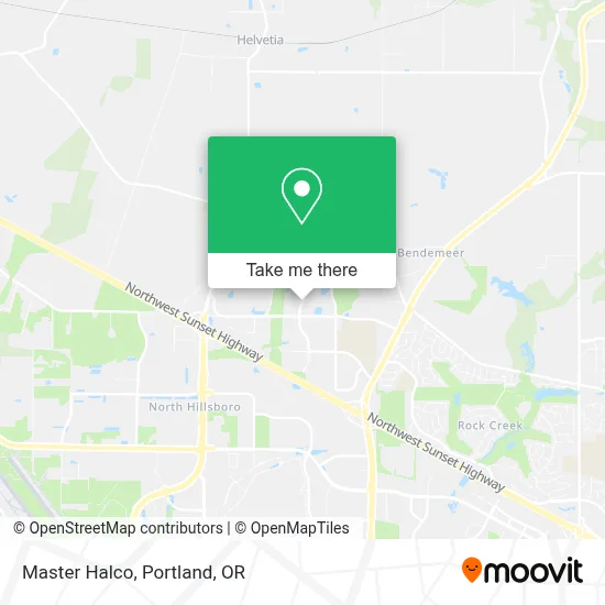 Master Halco map