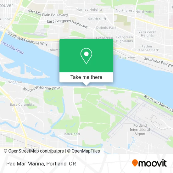 Pac Mar Marina map