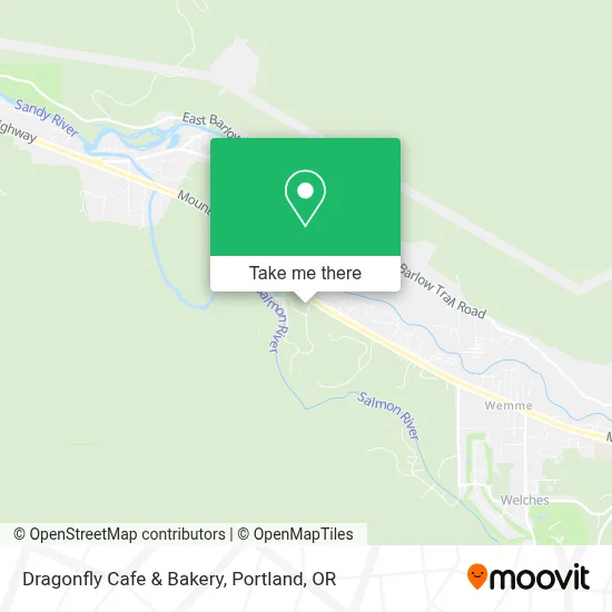 Dragonfly Cafe & Bakery map
