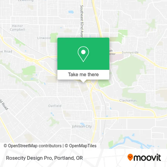 Rosecity Design Pro map