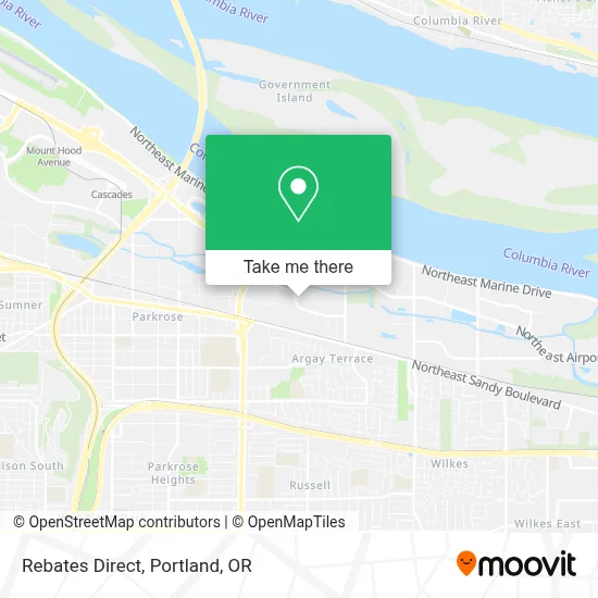 Rebates Direct map
