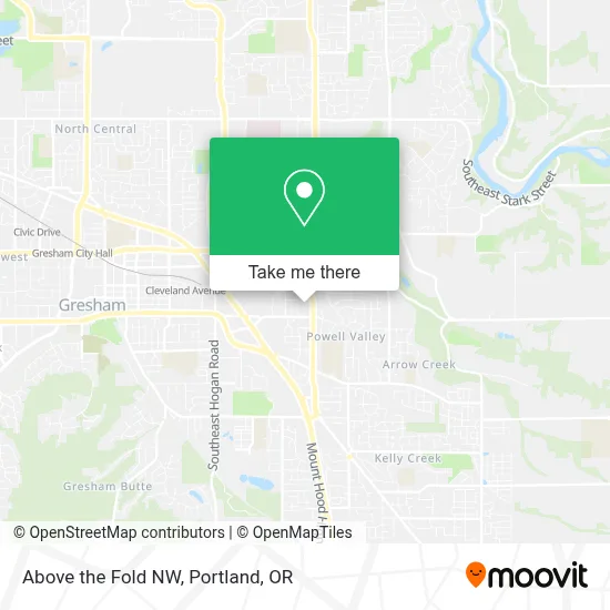 Above the Fold NW map