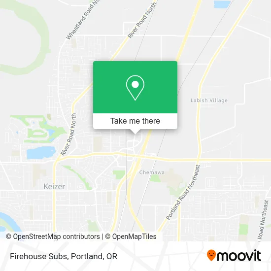 Firehouse Subs map