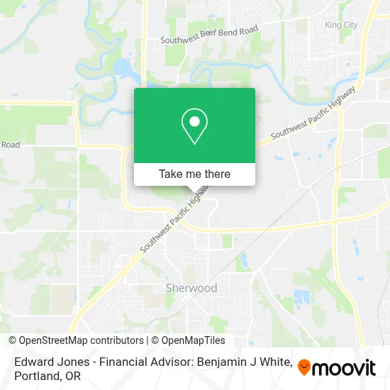 Edward Jones - Financial Advisor: Benjamin J White map