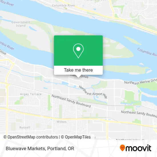 Bluewave Markets map