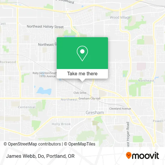 James Webb, Do map