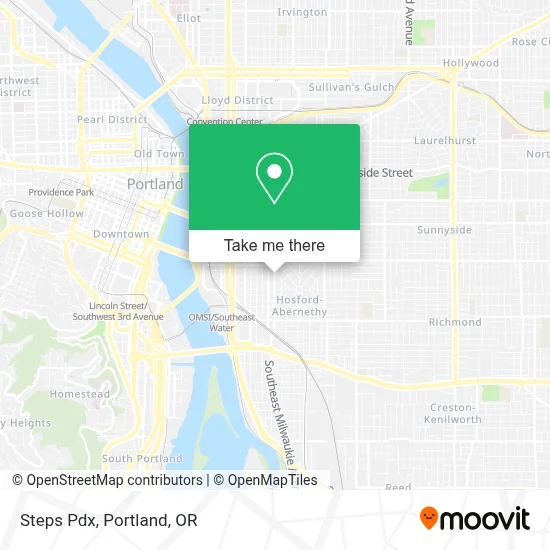 Steps Pdx map