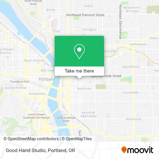 Good Hand Studio map