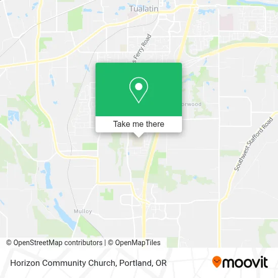 Horizon Community Church map