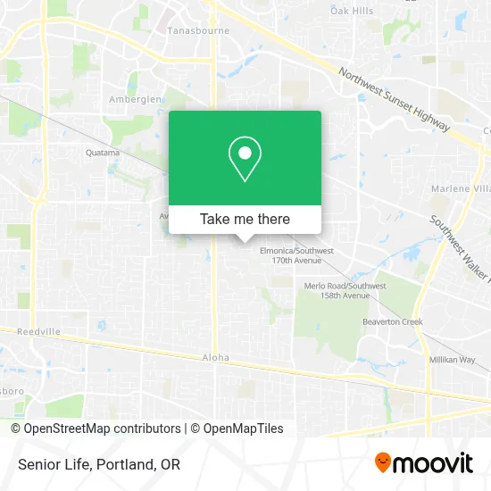 Senior Life map