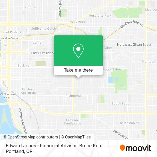 Edward Jones - Financial Advisor: Bruce Kent map