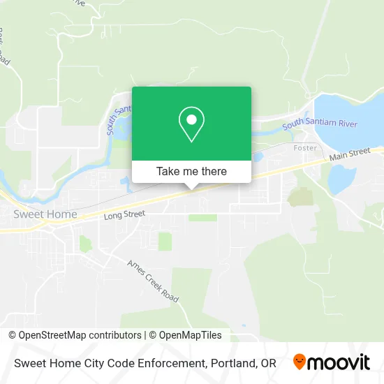 Sweet Home City Code Enforcement map