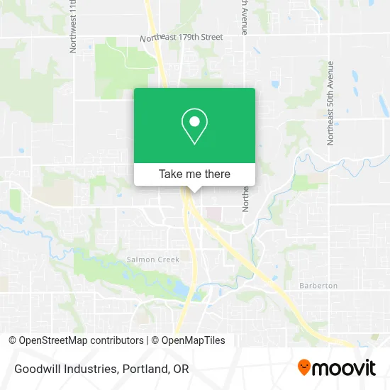 Goodwill Industries map
